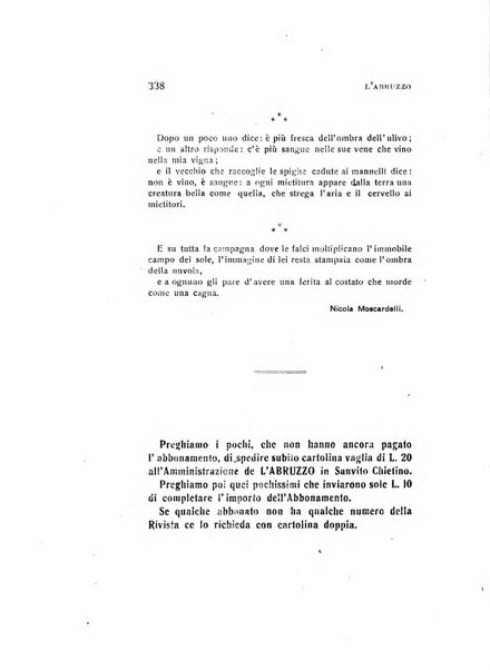 L'Abruzzo rassegna di vita regionale