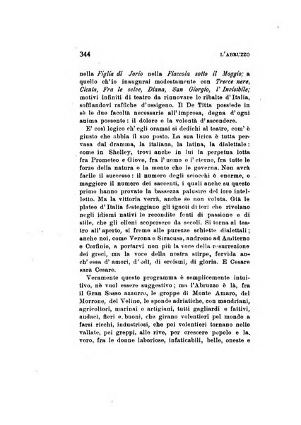 L'Abruzzo rassegna di vita regionale