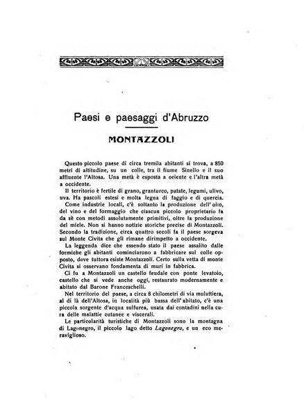 L'Abruzzo rassegna di vita regionale