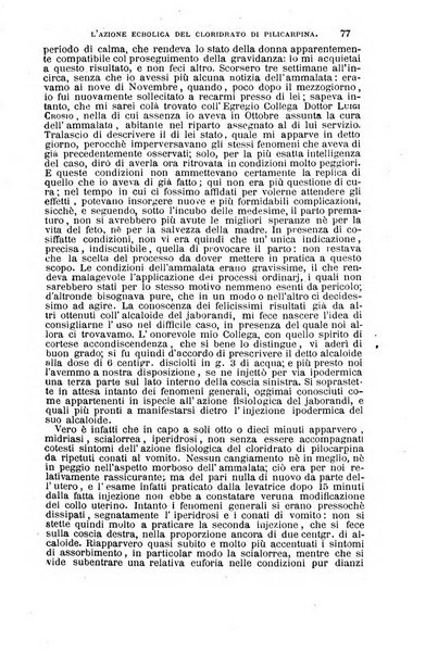 Il morgagni giornale indirizzato al progresso della medicina. Parte 1., Archivio o Memorie originali