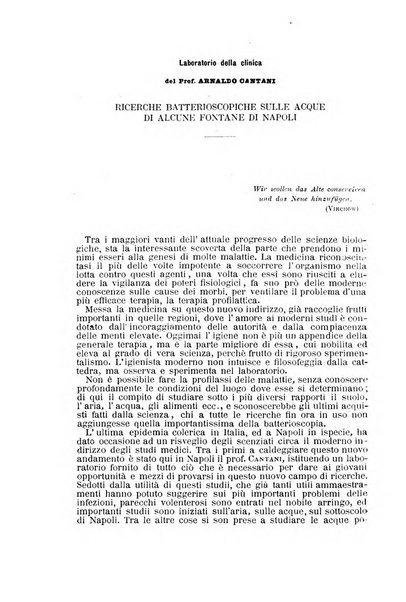 Il morgagni giornale indirizzato al progresso della medicina. Parte 1., Archivio o Memorie originali