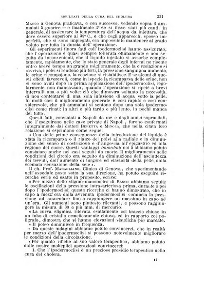 Il morgagni giornale indirizzato al progresso della medicina. Parte 1., Archivio o Memorie originali