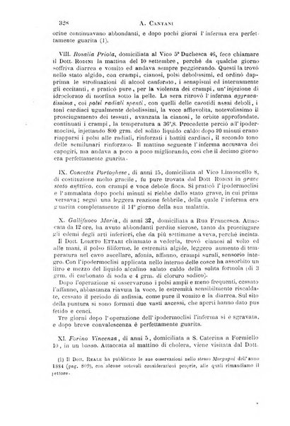 Il morgagni giornale indirizzato al progresso della medicina. Parte 1., Archivio o Memorie originali