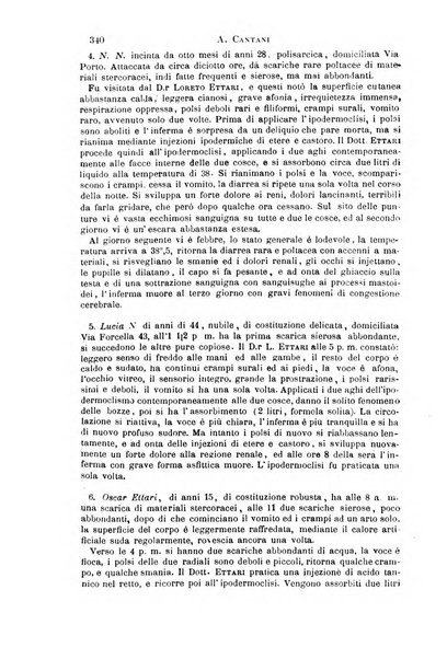 Il morgagni giornale indirizzato al progresso della medicina. Parte 1., Archivio o Memorie originali