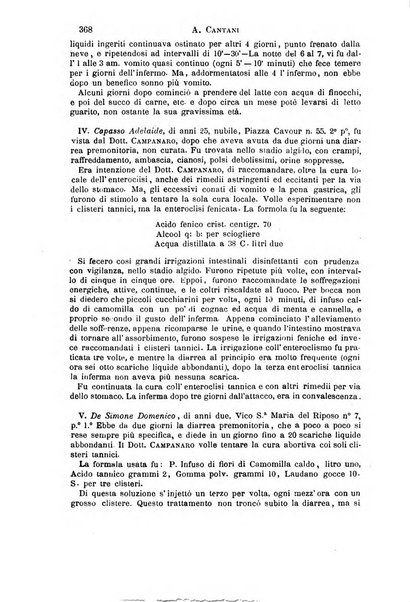 Il morgagni giornale indirizzato al progresso della medicina. Parte 1., Archivio o Memorie originali