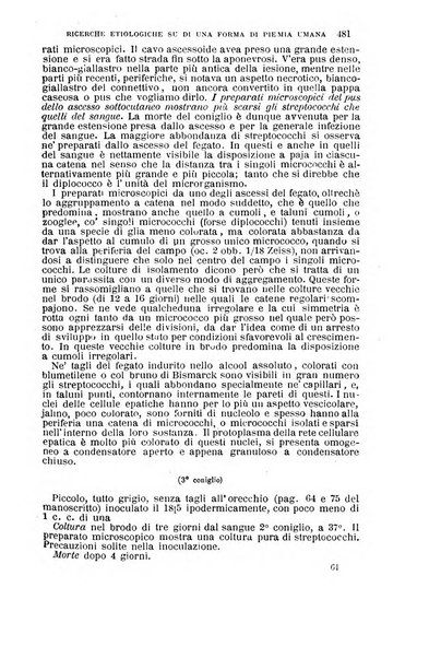 Il morgagni giornale indirizzato al progresso della medicina. Parte 1., Archivio o Memorie originali