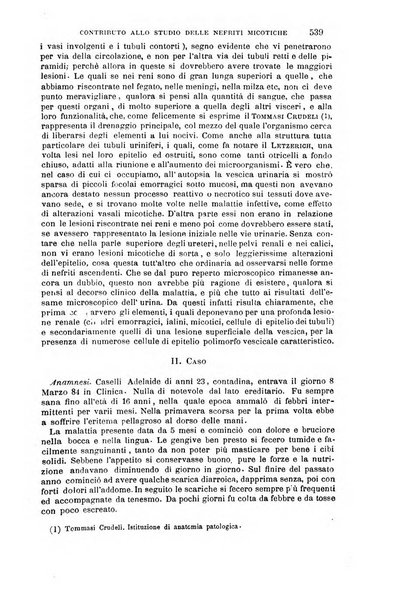 Il morgagni giornale indirizzato al progresso della medicina. Parte 1., Archivio o Memorie originali