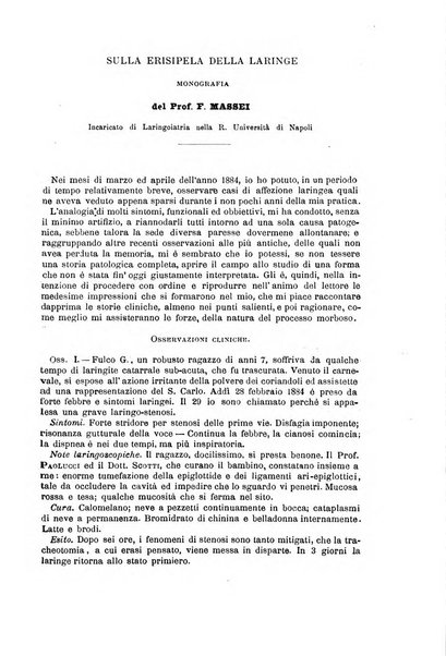 Il morgagni giornale indirizzato al progresso della medicina. Parte 1., Archivio o Memorie originali