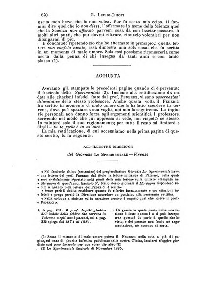 Il morgagni giornale indirizzato al progresso della medicina. Parte 1., Archivio o Memorie originali