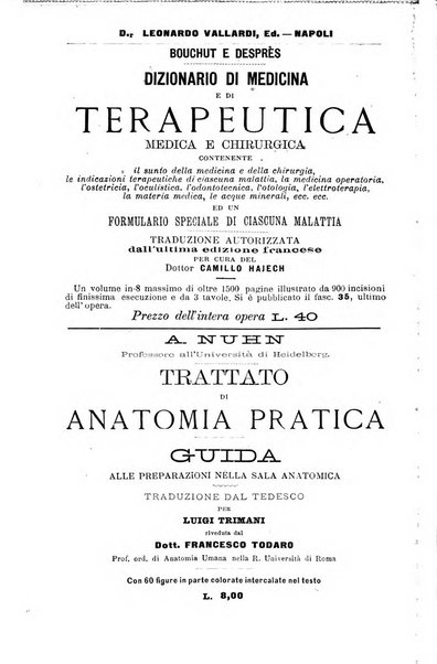 Il morgagni giornale indirizzato al progresso della medicina. Parte 1., Archivio o Memorie originali