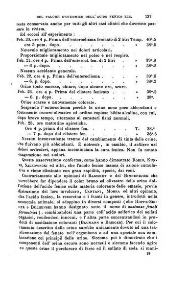 Il morgagni giornale indirizzato al progresso della medicina. Parte 1., Archivio o Memorie originali