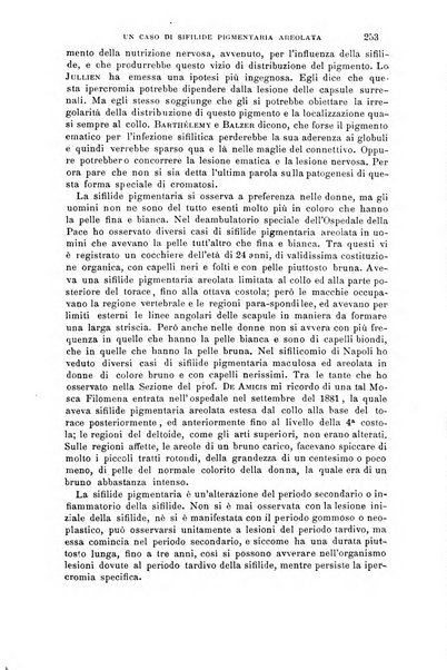 Il morgagni giornale indirizzato al progresso della medicina. Parte 1., Archivio o Memorie originali