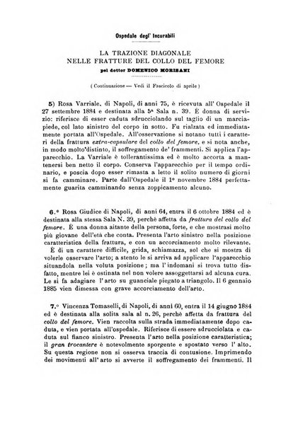 Il morgagni giornale indirizzato al progresso della medicina. Parte 1., Archivio o Memorie originali