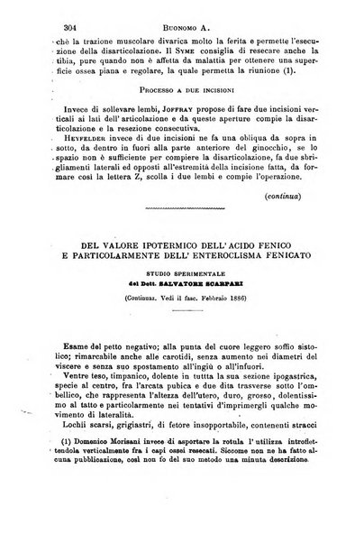 Il morgagni giornale indirizzato al progresso della medicina. Parte 1., Archivio o Memorie originali