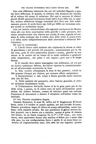 Il morgagni giornale indirizzato al progresso della medicina. Parte 1., Archivio o Memorie originali