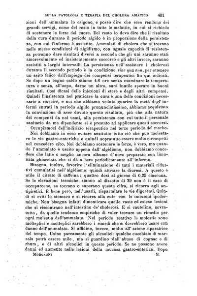 Il morgagni giornale indirizzato al progresso della medicina. Parte 1., Archivio o Memorie originali