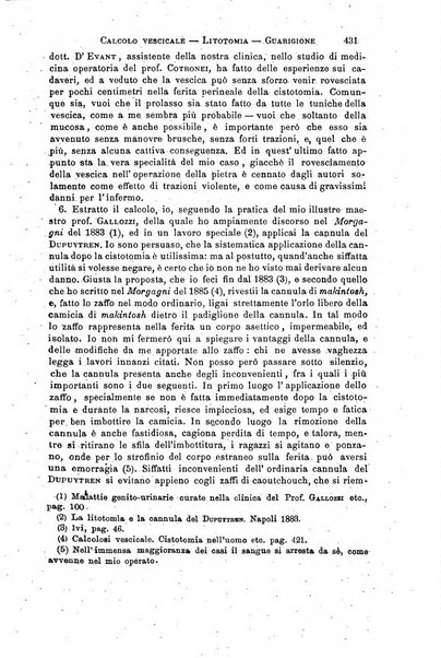 Il morgagni giornale indirizzato al progresso della medicina. Parte 1., Archivio o Memorie originali