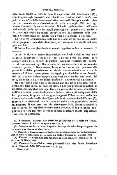 Il morgagni giornale indirizzato al progresso della medicina. Parte 1., Archivio o Memorie originali