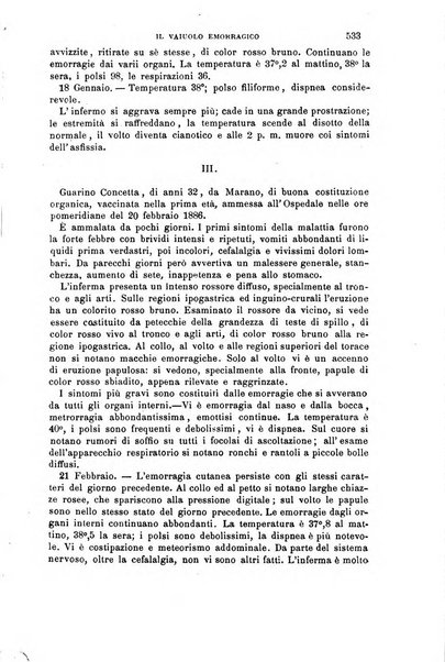 Il morgagni giornale indirizzato al progresso della medicina. Parte 1., Archivio o Memorie originali