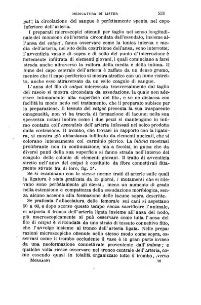 Il morgagni giornale indirizzato al progresso della medicina. Parte 1., Archivio o Memorie originali