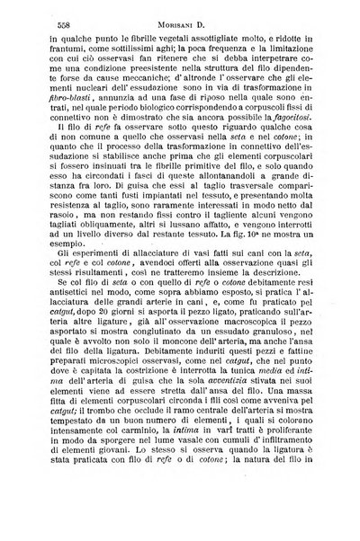 Il morgagni giornale indirizzato al progresso della medicina. Parte 1., Archivio o Memorie originali