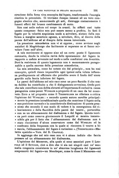 Il morgagni giornale indirizzato al progresso della medicina. Parte 1., Archivio o Memorie originali