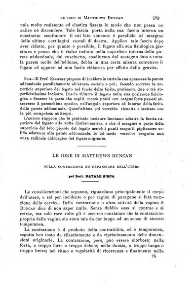 Il morgagni giornale indirizzato al progresso della medicina. Parte 1., Archivio o Memorie originali