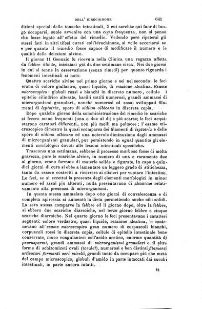 Il morgagni giornale indirizzato al progresso della medicina. Parte 1., Archivio o Memorie originali