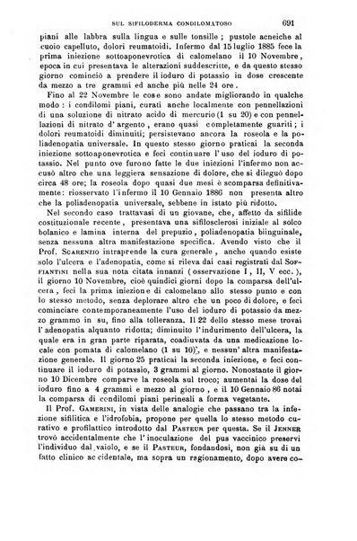 Il morgagni giornale indirizzato al progresso della medicina. Parte 1., Archivio o Memorie originali