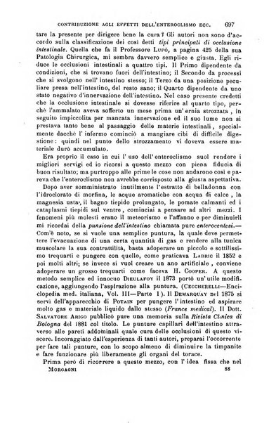 Il morgagni giornale indirizzato al progresso della medicina. Parte 1., Archivio o Memorie originali