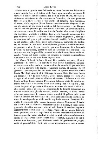 Il morgagni giornale indirizzato al progresso della medicina. Parte 1., Archivio o Memorie originali