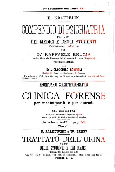 Il morgagni giornale indirizzato al progresso della medicina. Parte 1., Archivio o Memorie originali