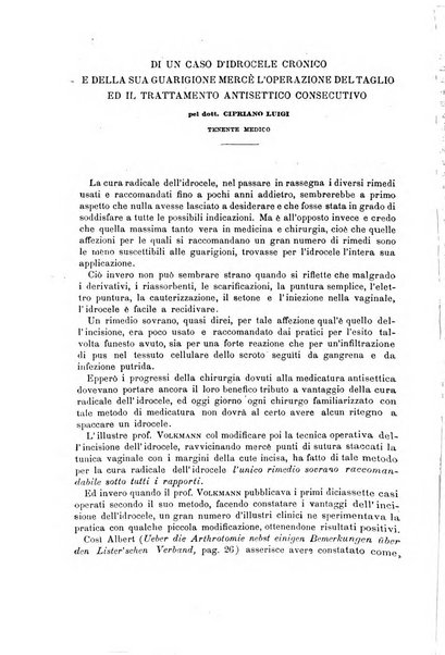 Il morgagni giornale indirizzato al progresso della medicina. Parte 1., Archivio o Memorie originali