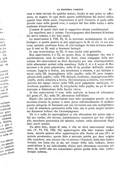 Il morgagni giornale indirizzato al progresso della medicina. Parte 1., Archivio o Memorie originali