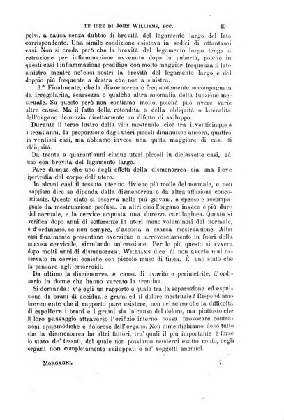 Il morgagni giornale indirizzato al progresso della medicina. Parte 1., Archivio o Memorie originali