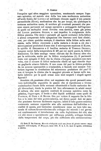 Il morgagni giornale indirizzato al progresso della medicina. Parte 1., Archivio o Memorie originali