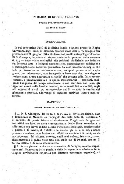 Il morgagni giornale indirizzato al progresso della medicina. Parte 1., Archivio o Memorie originali