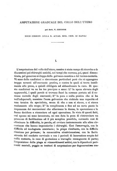 Il morgagni giornale indirizzato al progresso della medicina. Parte 1., Archivio o Memorie originali