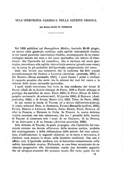 Il morgagni giornale indirizzato al progresso della medicina. Parte 1., Archivio o Memorie originali