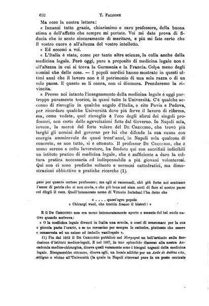 Il morgagni giornale indirizzato al progresso della medicina. Parte 1., Archivio o Memorie originali