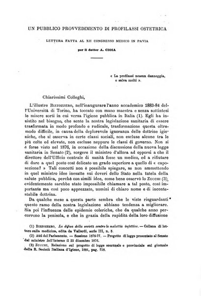 Il morgagni giornale indirizzato al progresso della medicina. Parte 1., Archivio o Memorie originali