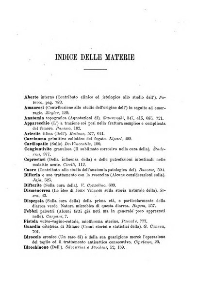 Il morgagni giornale indirizzato al progresso della medicina. Parte 1., Archivio o Memorie originali