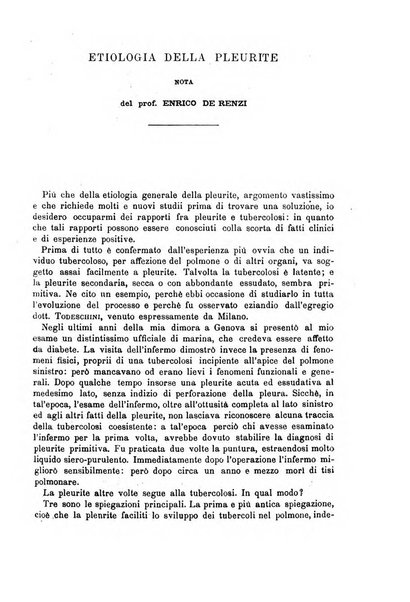 Il morgagni giornale indirizzato al progresso della medicina. Parte 1., Archivio o Memorie originali