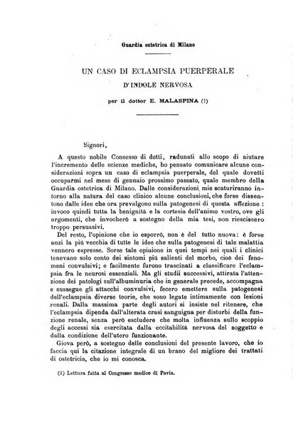 Il morgagni giornale indirizzato al progresso della medicina. Parte 1., Archivio o Memorie originali