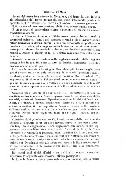 Il morgagni giornale indirizzato al progresso della medicina. Parte 1., Archivio o Memorie originali