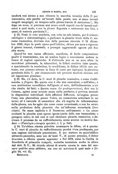 Il morgagni giornale indirizzato al progresso della medicina. Parte 1., Archivio o Memorie originali