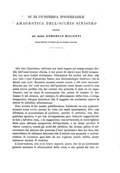 Il morgagni giornale indirizzato al progresso della medicina. Parte 1., Archivio o Memorie originali