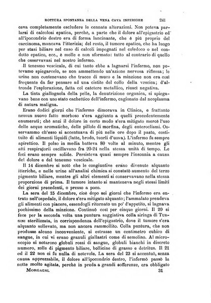 Il morgagni giornale indirizzato al progresso della medicina. Parte 1., Archivio o Memorie originali