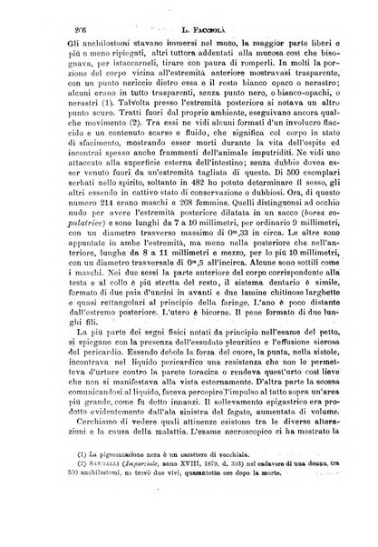 Il morgagni giornale indirizzato al progresso della medicina. Parte 1., Archivio o Memorie originali