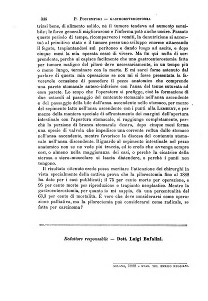 Il morgagni giornale indirizzato al progresso della medicina. Parte 1., Archivio o Memorie originali